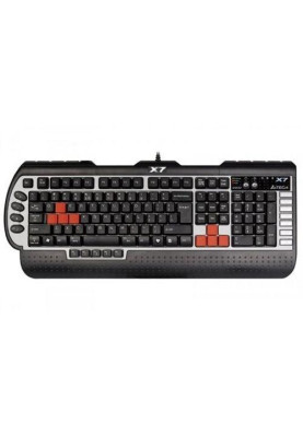 Клавіатура A4tech X7-G800V Black, USB, ігрова