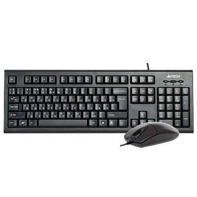 Комплект A4Tech KR-8520D, Black, дротовий, USB