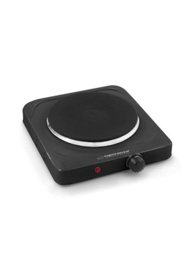 Настільна плита Esperanza EKH002K Pinatubo, Black, 1500 Вт, електрична, механічне керування, діаметр поверхні нагріву 18,5 см, захист від перегріву