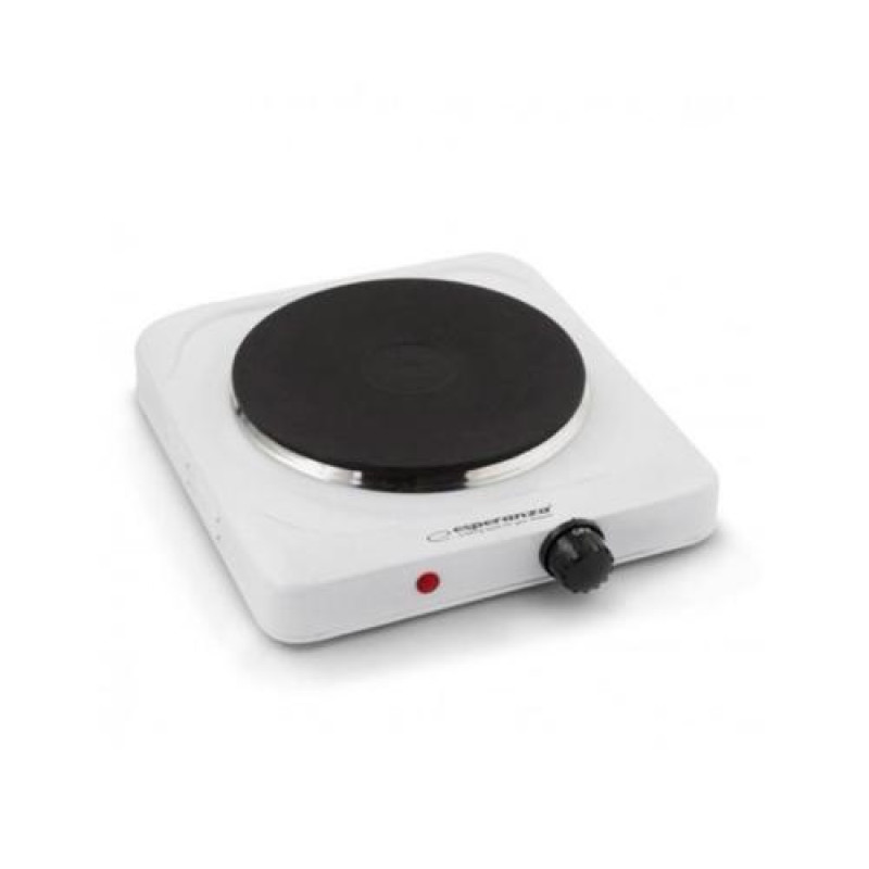 Настільна плита Esperanza EKH002W Pinatubo, White, 1500W, 1 конфорка 18,5 см