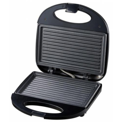 Бутербродниця Esperanza EKT009 Tortilla, Black, 1000 Вт, автоматичний контроль температури, антипригарне покриття, індикатори роботи та нагрівання