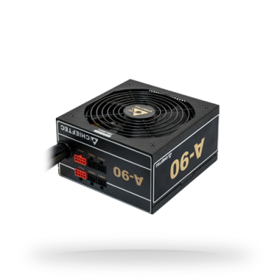 Блок живлення Chieftec 550W GDP-550C, 140 mm, 24pin, 1x4+4pin, SATA х 6, Molex 3x4pin, 4x6+2pin, кабелі модульні