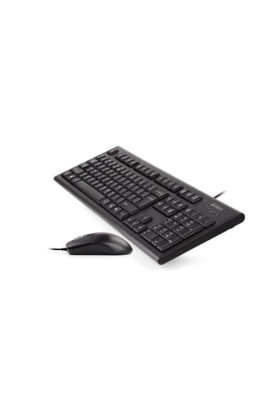 Комплект A4Tech KR-8572, Black, дротовий, USB
