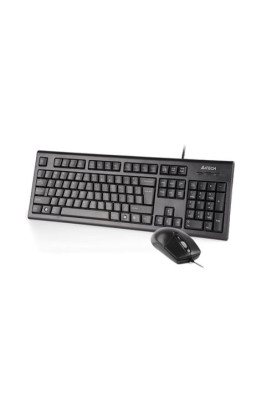 Комплект A4Tech KR-8572, Black, дротовий, USB