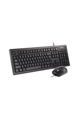 Комплект A4Tech KR-8572, Black, дротовий, USB