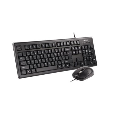 Комплект A4Tech KR-8572, Black, дротовий, USB