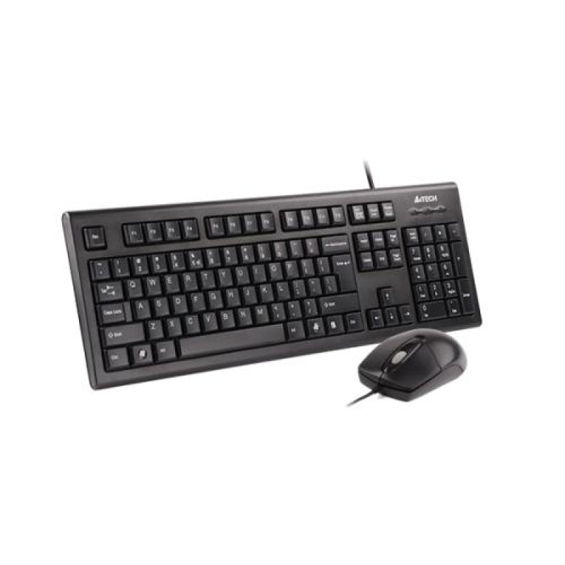Комплект A4Tech KR-8572, Black, дротовий, USB