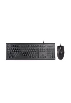 Комплект A4Tech KR-8572, Black, дротовий, USB
