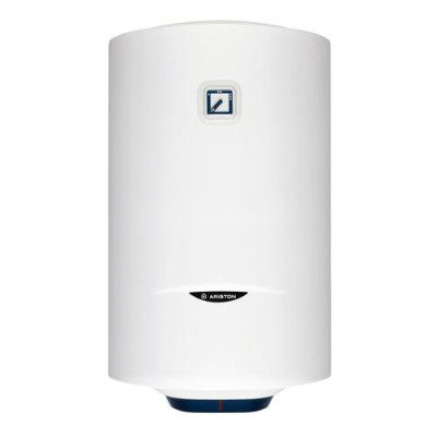 Водонагрівач Ariston BLU1 R 80 V 1.5 К PL DRY White 1500W, сухий ТЕН, накопичувальний, круглий, 80л, вертикальний, механічне керування, терморегулятор, захист від перегріву, захист від надлишкового тиску