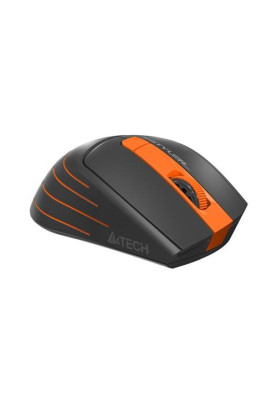 Миша A4Tech Fstyler FG30 2000dpi Grey/Orange, USB, Wireless