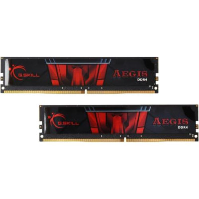 Пам'ять 8Gb x 2 (16Gb Kit) DDR4, 3200 MHz, G.Skill Aegis, 16-18-18-36, 1.35V (F4-3200C16D-16GIS)
