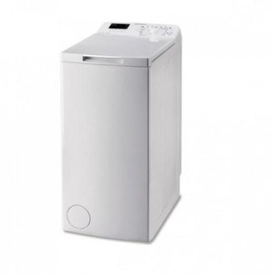 Пральна машина вертикальна Indesit BTWD 51052 EU, 5кг, 1000, А++, 16 програм, Словаччина, дисплей, 90x40x60 см