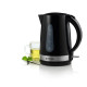 Електрочайник Gorenje K17BK, Black, 2200W, дисковий, об'єм 1.7л, підсвічування індикатора роботи, індикатор рівня води