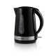 Електрочайник Gorenje K17BK, Black, 2200W, дисковий, об'єм 1.7л, підсвічування індикатора роботи, індикатор рівня води