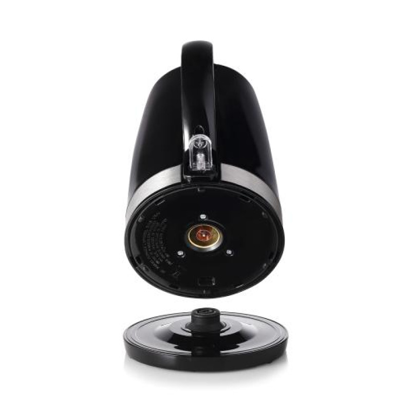 Електрочайник Gorenje K17BK, Black, 2200W, дисковий, об'єм 1.7л, підсвічування індикатора роботи, індикатор рівня води