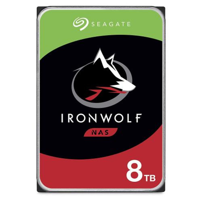 Жорсткий диск 3.5" 8Tb Seagate IronWolf, SATA3, 256Mb, 7200 rpm (ST8000VN004)