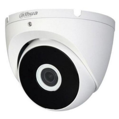 Камера зовнішня HDCVI Dahua DH-HAC-T2A11P (2.8 мм), 1 Мп, 1/2.7" CMOS, 720p/25 fps, 0.04 Lux, день/ніч, ІЧ підсвічування до 20 м, IP67, 94х78 мм