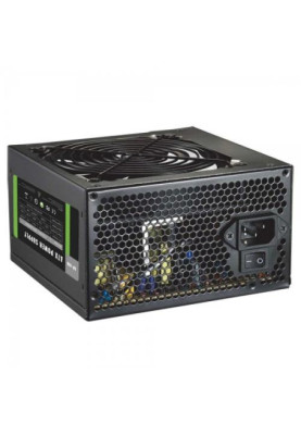 Блок живлення 550 Вт, GameMax GP-550, Black, 80+ Bronze, Active PFC, 14 см, 3xMolex / 5xSATA / 1x6+2-pin / 1x4+4-pin / 1x20+4-pin, захист OVP / UVP / SIP / OCP / OLP / OPP / SCP