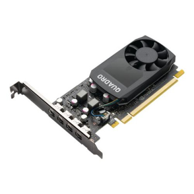 Відеокарта nVidia Quadro P1000, PNY, 4Gb DDR5, 128-bit, 4 x miniDP (VCQP1000V2-SB)