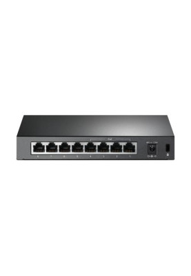 Комутатор TP-LINK TL-SF1008P, 8xFE/PoE 65W, некерований, настольний