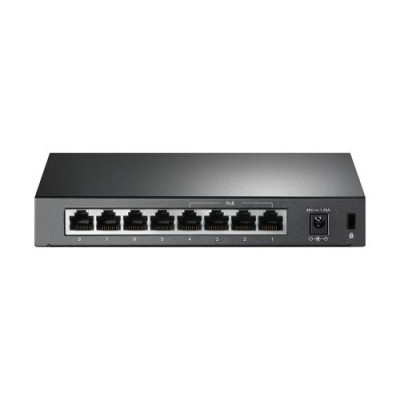 Комутатор TP-LINK TL-SF1008P, 8xFE/PoE 65W, некерований, настольний