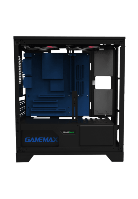 Корпус GameMax H602-BK Black, без БЖ, Mid Tower, Micro ATX / Mini ITX, 1хUSB 3.0, 2хUSB 2.0, 1x120 мм LED (H602-BK)