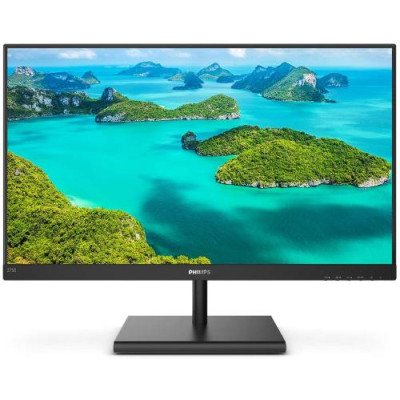 Монітор 27" Philips 275E1S/00 Black, WLED, IPS, 2560x1440, 4 мс, 75 Гц, 250 кд/м², 1000:1, 178°/178°, DP/VGA/HDMI, Vesa 100x100, AMD FreeSync