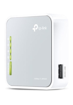 Роутер TP-LINK TL-MR3020, Wi-Fi 802.11n, до 150 Mb/s, 1x10/100 Mb/s, RJ45 10/100Mb/s (Gb), 1 внутрішня антена