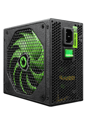 Блок живлення 700 Вт, GameMax GM-700, Black, напівмодульний, 80+ Bronze, Active PFC, 14 см, 3xMolex / 6xSATA / 2x6+2-pin / 1x4+4-pin / 1x20+4-pin, захист OVP / UVP / OCP / OLP / OPP / SCP