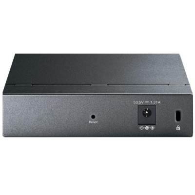Комутатор TP-LINK TL-SG105PE, 5x100/1000 Mb/s, металевий корпус, керований