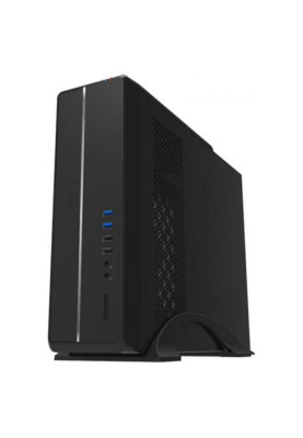 Корпус GameMax ST-602, Black, 400 Вт, HTPC, Micro ATX / Mini ITX, 2хUSB 3.0 / 2хUSB 2.0 / кардридер, макс. CPU - 83 мм, 1x80 мм