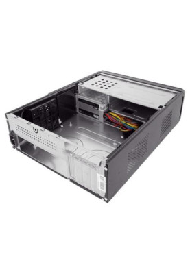 Корпус GameMax ST-602, Black, 400 Вт, HTPC, Micro ATX / Mini ITX, 2хUSB 3.0 / 2хUSB 2.0 / кардридер, макс. CPU - 83 мм, 1x80 мм