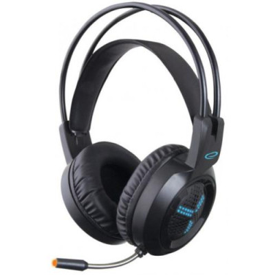 Навушники Esperanza HX410 "Asgard", Black, 3.5 мм, мікрофон, 105 дБ, 32 Ом, 2 м (EGH410)