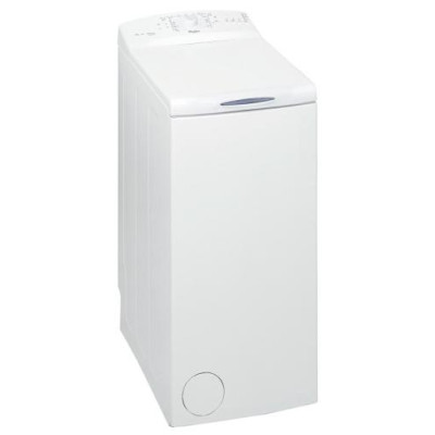 Пральна машина вертикальна Whirlpool AWE 60410, White, 6 кг, 1000, 10 програм, дисплей, А++ 90x40x60 см