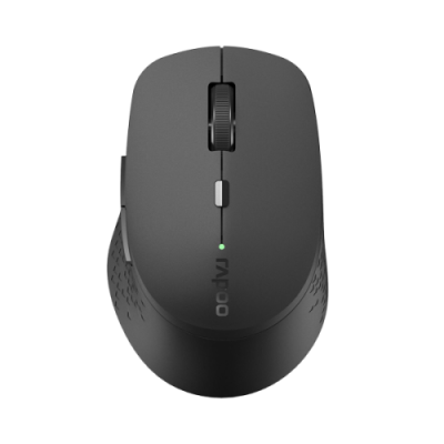 Миша бездротова Rapoo M300 Silent, Gray, Bluetooth/2.4 GHz, оптична, 1600 dpi, 6 кнопок, 1xAA