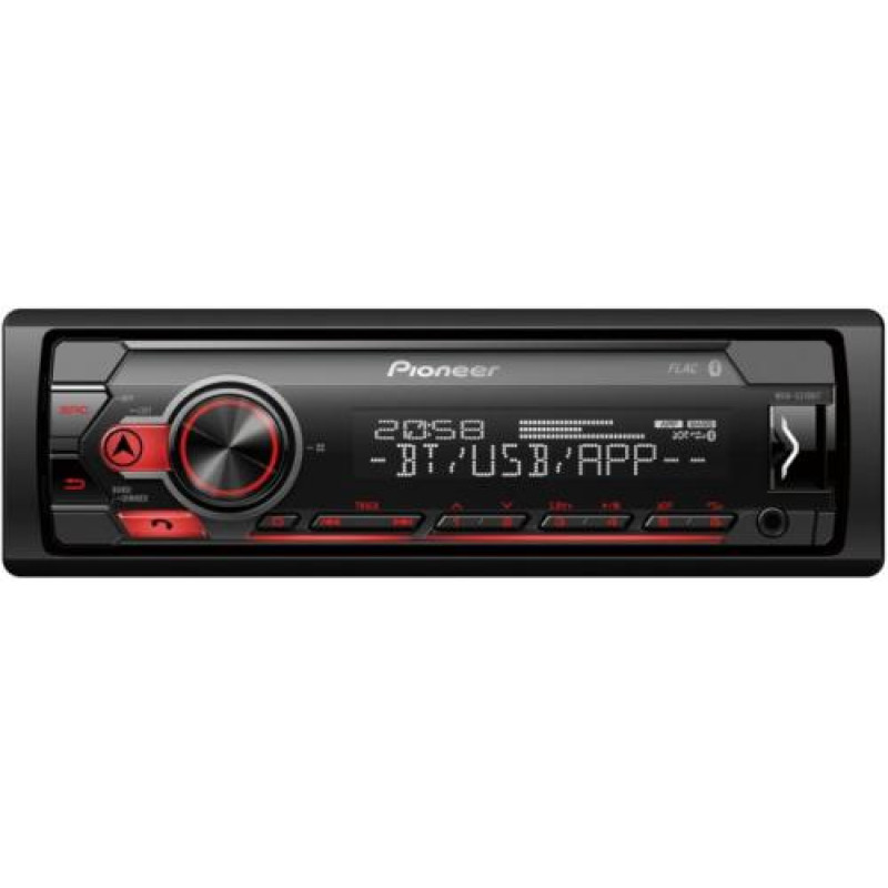 Автомагнітола Pioneer MVH-S320BT, USB, Bluetooth, 1 Din
