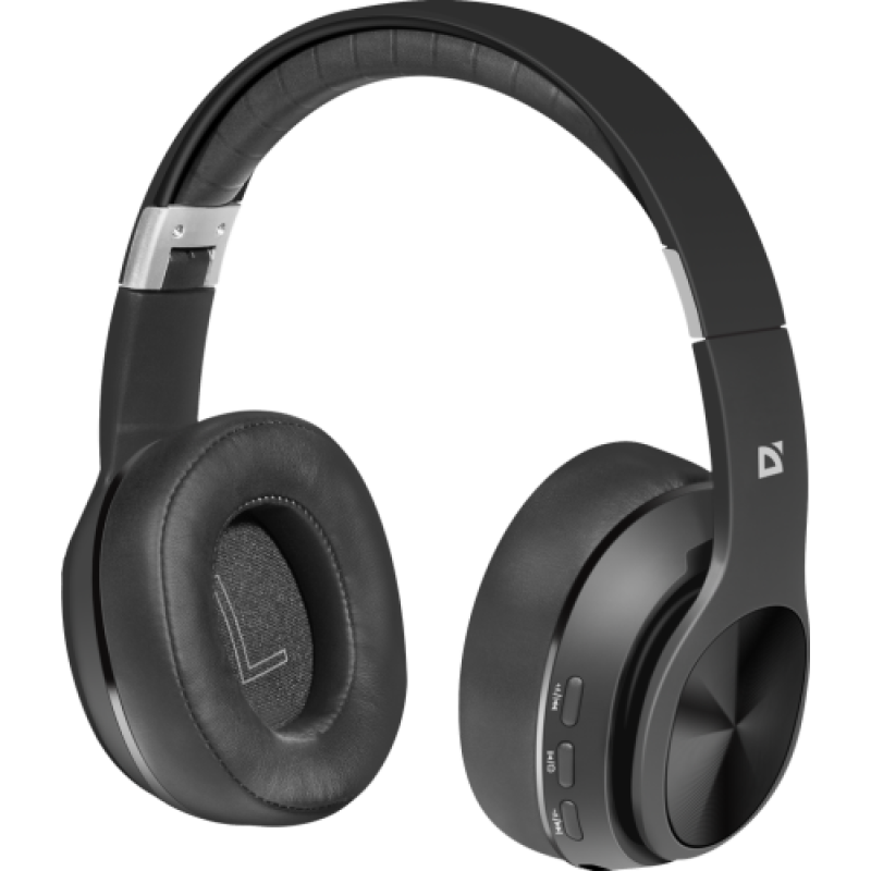 Навушники бездротові Defender FreeMotion B540, Black, Bluetooth, мікрофон, microSD, FM-приймач, до 12 години (63540)