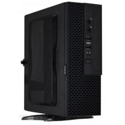 Корпус GameMax ST-102 Black, 200 Вт, DeskTop, для Mini ITX, Card Reader, 217x80x235 мм, 1.9 кг (ST102-U3)