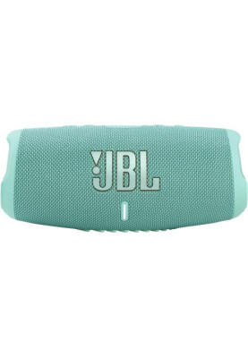 Колонка портативна 2.0 JBL Charge 5, Teal, 40 Вт (30Вт + 10Вт), Bluetooth 5.1, IP67, технологія "PartyBoost", USB Type-C, акумулятор 7500 mAh (JBLCHARGE5TEAL)