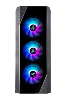 Корпус Zalman N5 TF, Black, Mid Tower, без БЖ, для ATX, mATX, Mini-ITX, 1 х USB 3.0, 2 х USB 2.0, 4x120 мм RGB Fan, бічна панель із акрилу, 437х 200 х 450 мм, 3.6 кг