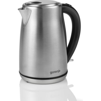 Електрочайник Gorenje K17S, Grey, 2000W, 1.7 л, відключення при закипанні, захист від перегріву, індикатор рівня води, пластик