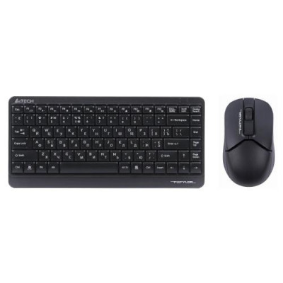 Комплект бездротовий A4tech Fstyler FG1112, Black, клавіатура+міша