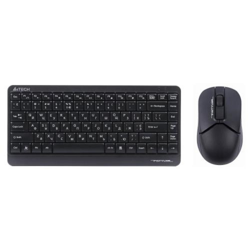 Комплект бездротовий A4tech Fstyler FG1112, Black, клавіатура+миша