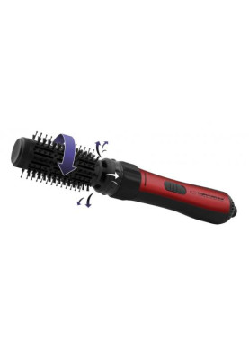 Фен-щітка Esperanza EBL008 Jessica, Black/Red, 1000 Вт, 3 режими, діаметр 50 мм