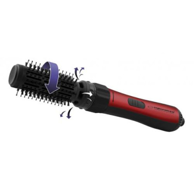 Фен-щітка Esperanza EBL008 Jessica, Black/Red, 1000 Вт, 3 режими, діаметр 50 мм
