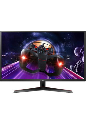 Монітор 31.5" LG 32MP60G-B, Black, WLED, IPS, 1920x1080 (16:9) 1мс, 1200:1, 250 кд/м², 178°/178°, HDMI/DP/VGA, Vesa 100x100