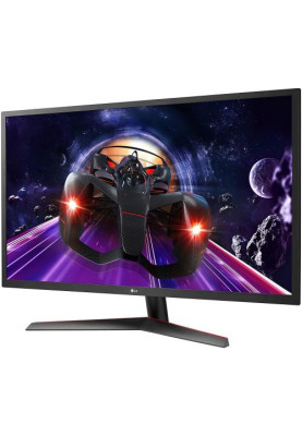 Монітор 31.5" LG 32MP60G-B, Black, WLED, IPS, 1920x1080 (16:9) 1мс, 1200:1, 250 кд/м², 178°/178°, HDMI/DP/VGA, Vesa 100x100