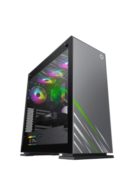 Корпус GameMax VEGA PRO GY Black/Gray, без БЖ, Full Tower, EATX / ATX / Micro ATX / Mini ITX, 2xUSB 2.0, 2xUSB 3.0, 1х120мм, 480x227x515 мм, 0.8 мм, 12.8 кг