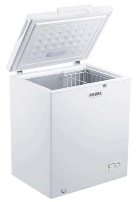 Морозильна скриня PRIME Technics CS 15141 M, White, загальний об'єм 145 л, корисний об'єм 145 л, відділень 1 шт, кошик 1шт, енергоспоживання A+, 85x70.5x55см