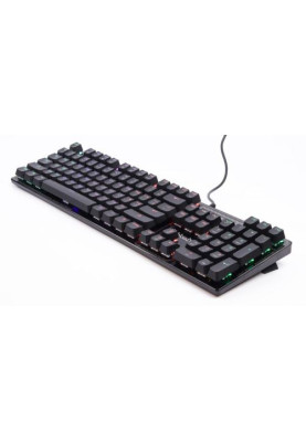 Клавіатура Bloody B750N Black, механічна, ігрова, USB, 5-зонне неонове підсвічування, LK-Green switches